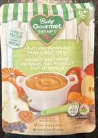 Ragoût D'automne Au Boeuf, Aux Poires Et à La Citrouille