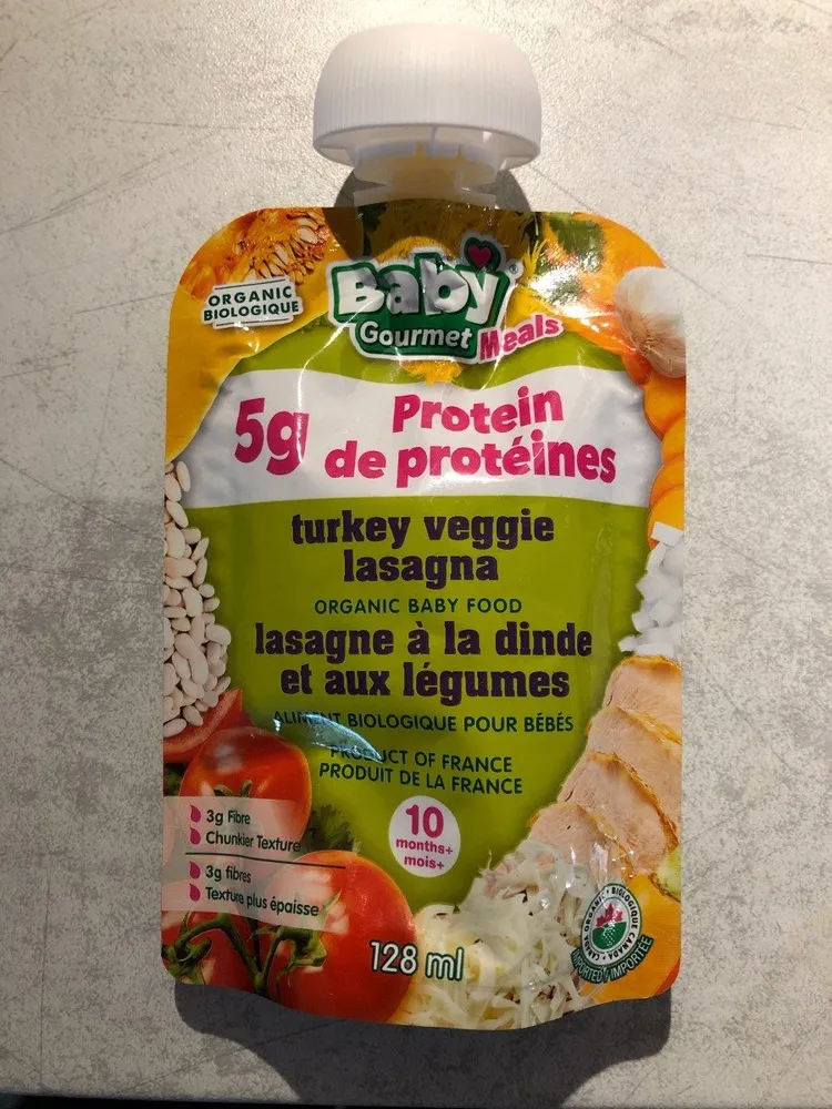 Lasagne à la dinde et aux legumes