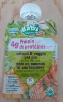 Pâté au saumon et aux légumes