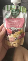 Smoothie baies et noix de coco