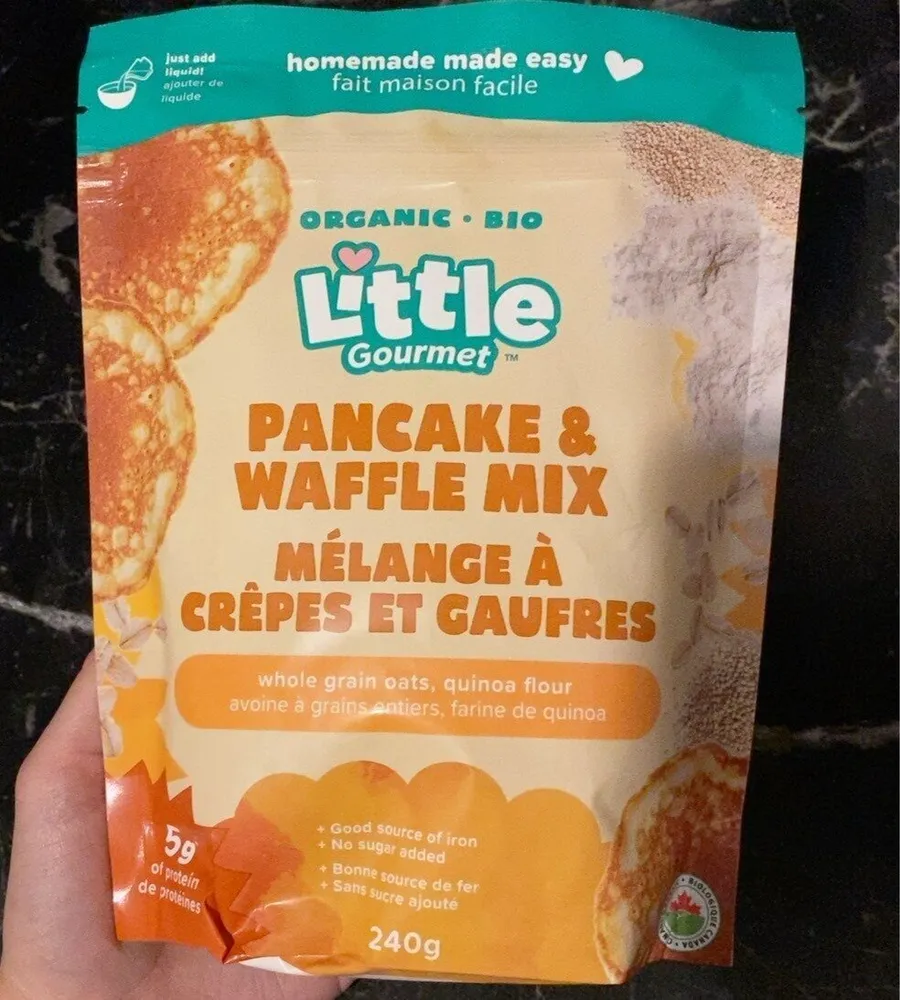 Melange a crêpes et gaufres