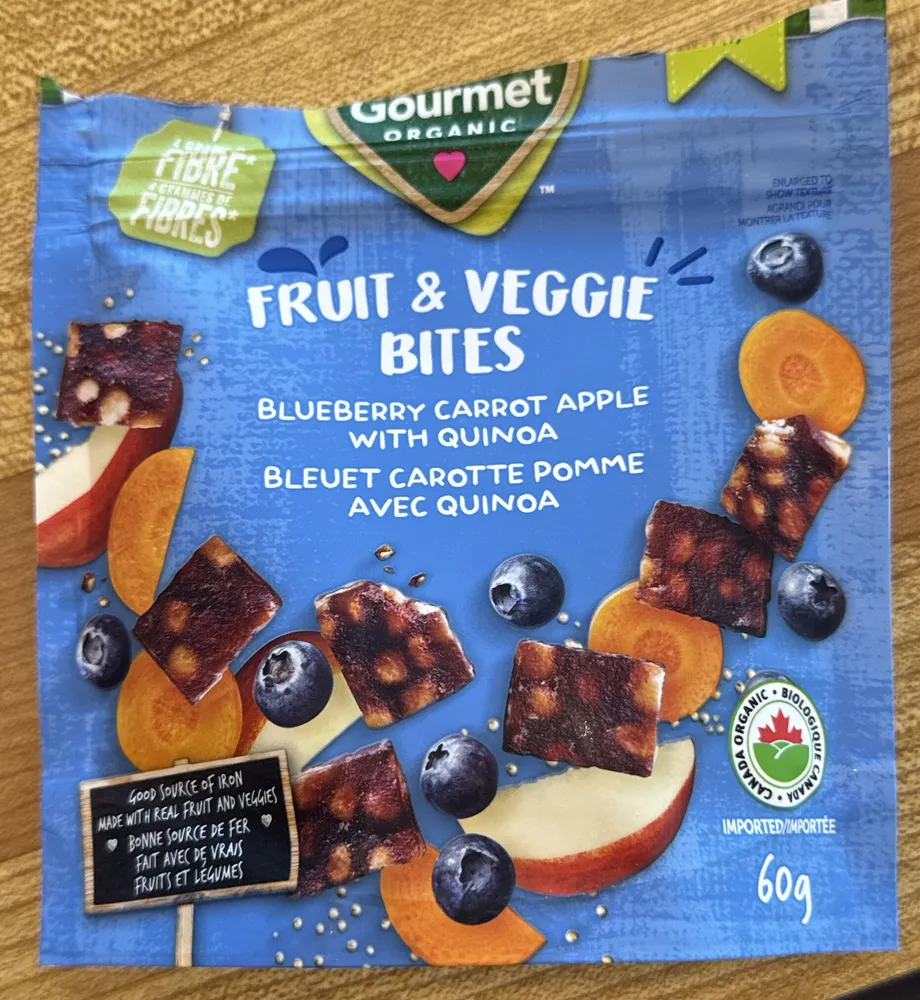 Fruit and veggie bites