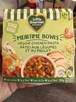 Mealtime bowls veggie chicken pasta