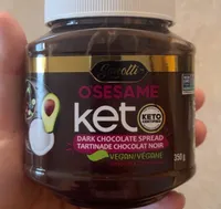 O'Sesame Vegan Sugar Free Keto Dark Chocolate Spread
