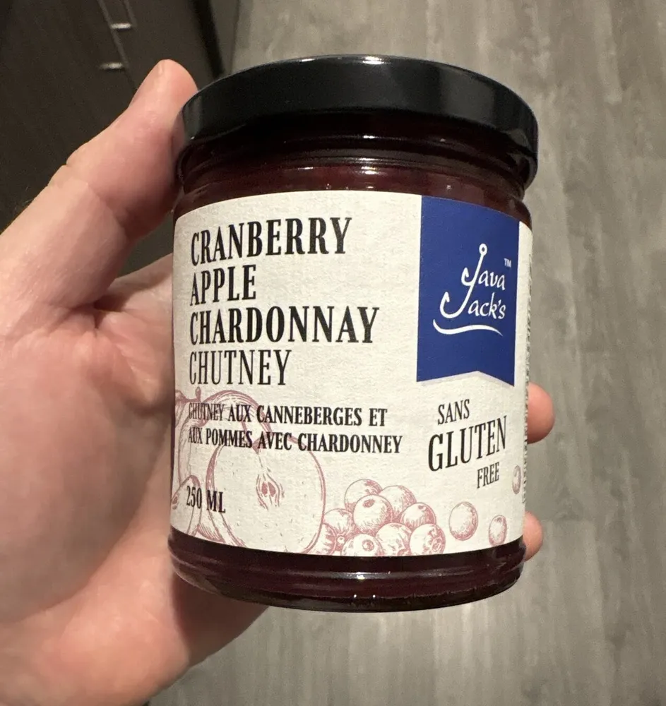 Cranberry Apple Chardonnay Chutney