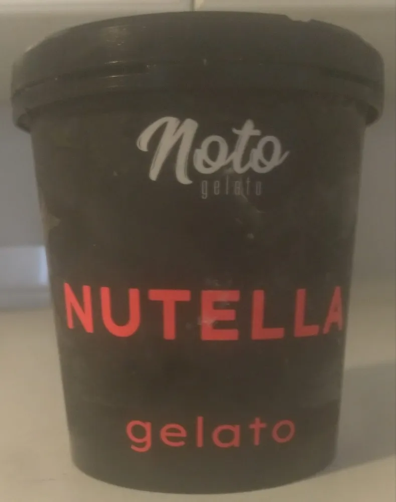Nutella Gelato