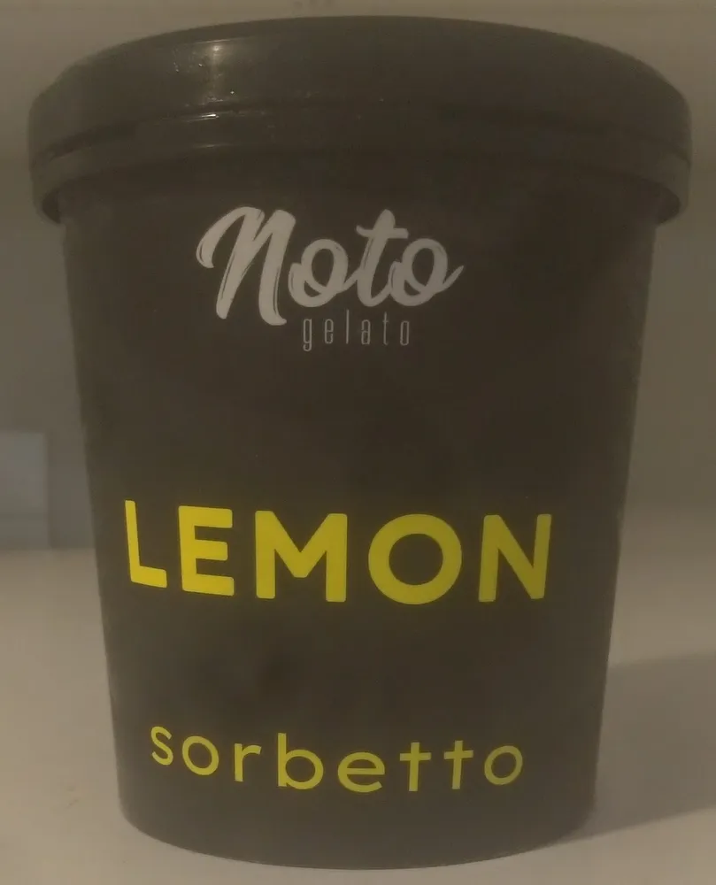 Lemon Sorbetto