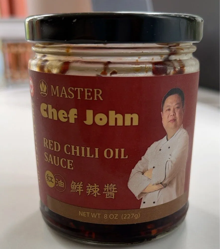 Red chili oil sauce