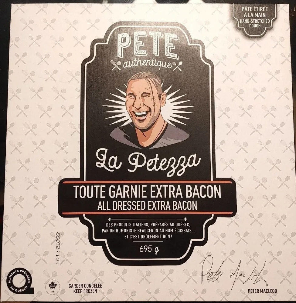 La petezza, toute garnie extra bacon