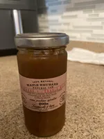 100% Natural Jam Maple And Rhubarb