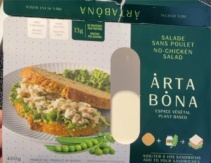 Salade sans poulet