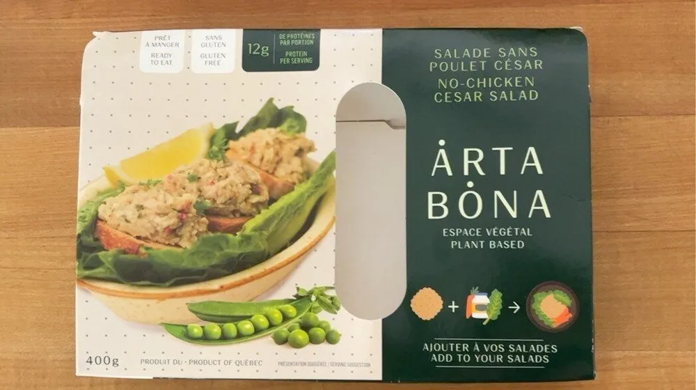 Salade sans poulet césar