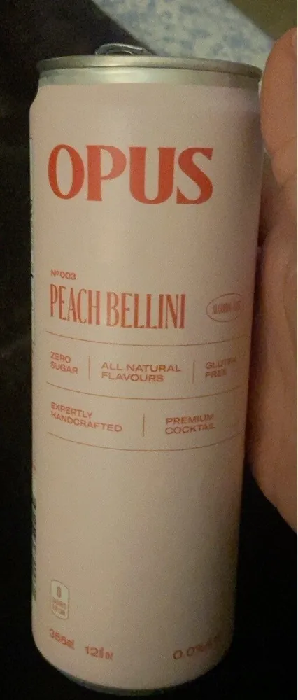 Peach blini alcohol-free