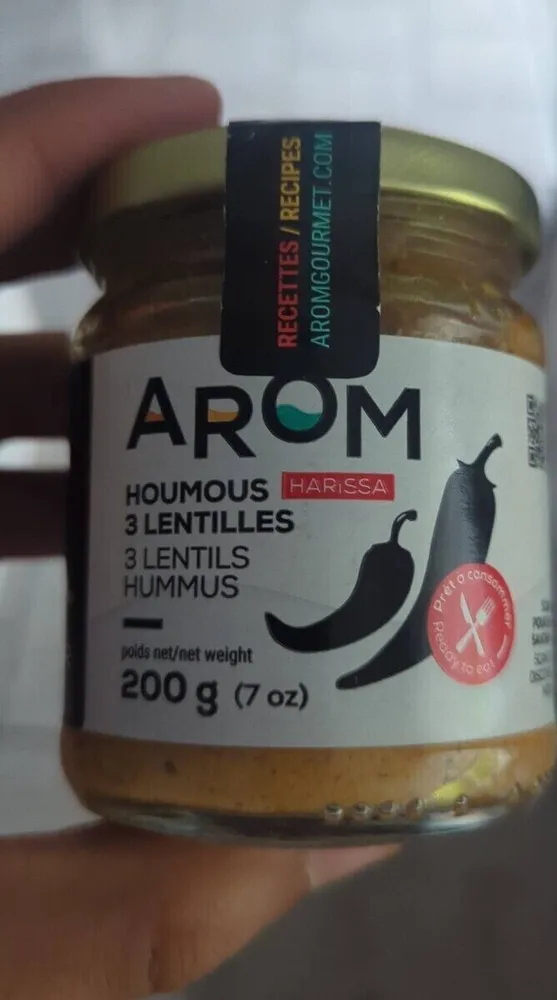Houmous 3 lentilles