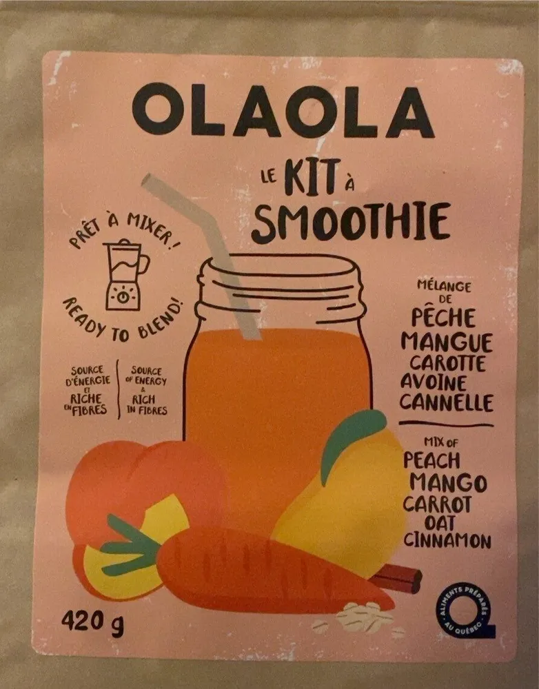 Le kit à smoothie - Pêche / Mangue