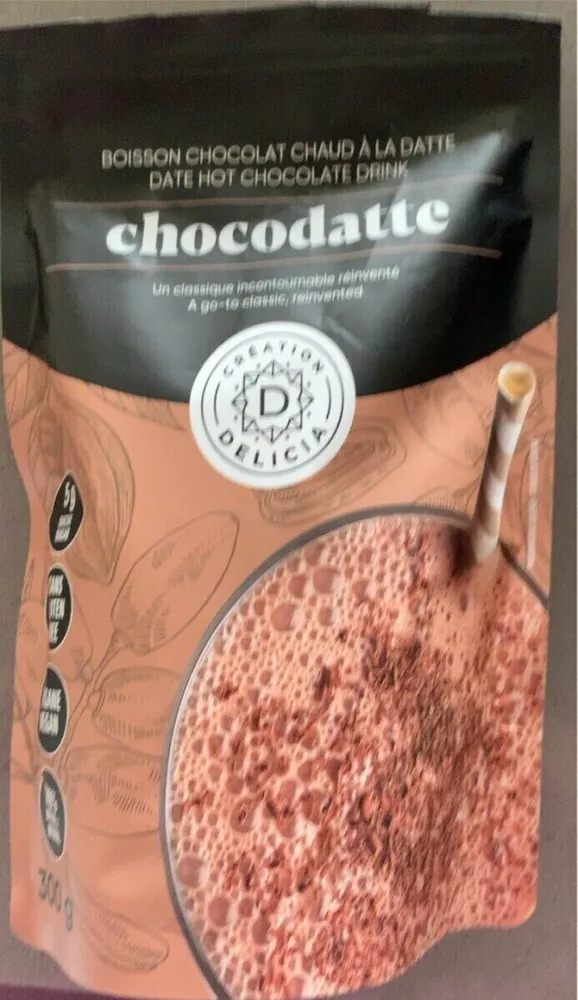 boisson chocolat à la datte