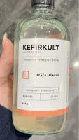 Probiotic fermented drnk peach