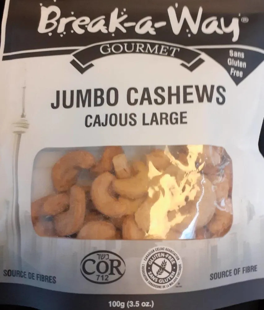 Jumbo cashews (noix de cajou)