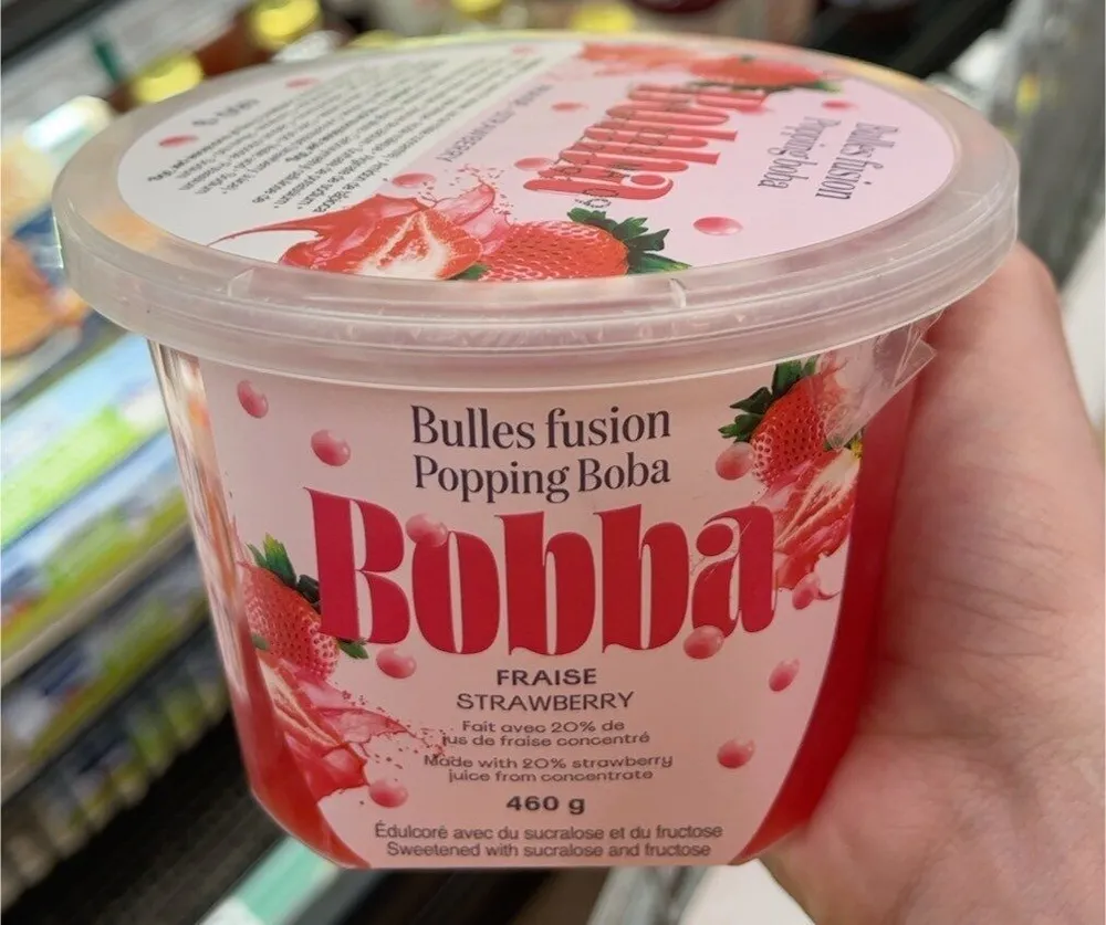 Bulles fusion Fraise