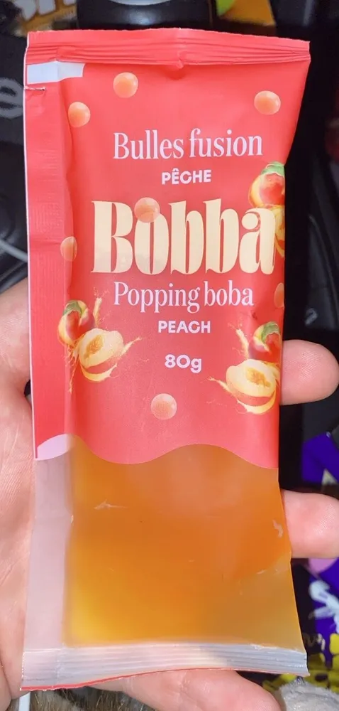Peach Popping Boba