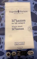 Whole wheat m’hamsa