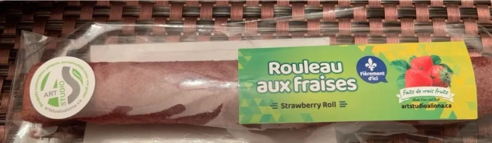Rouleau aux fraises