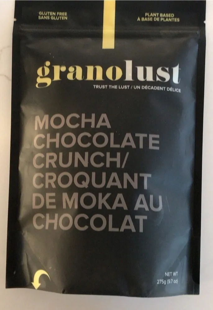 Croquant de moka au chocolat