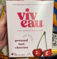 Pressed Tart  Cherry sparkling water