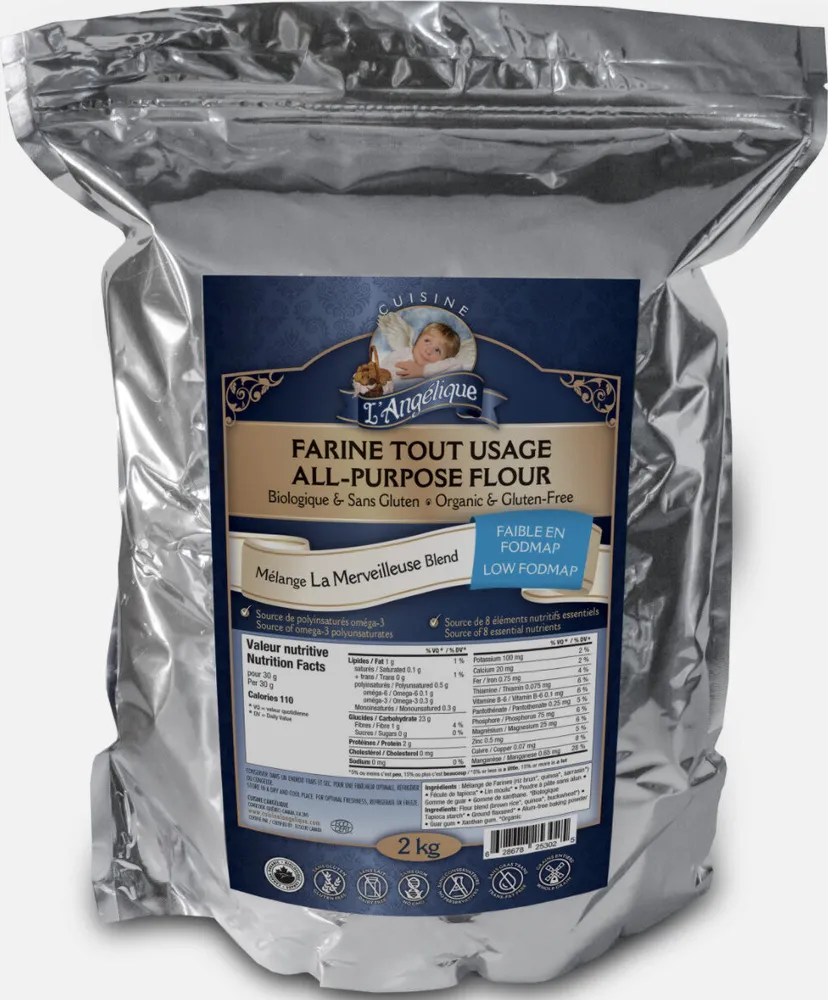 La Merveilleuse Flour Low FODMAP Organic Gluten-Free