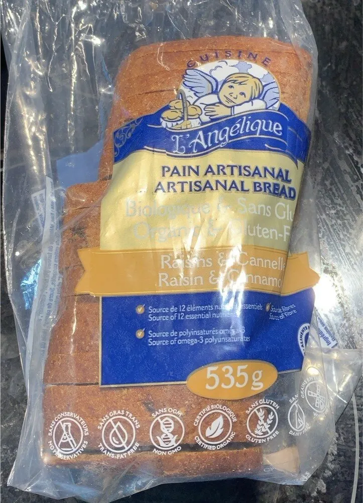 Pain sans gluten