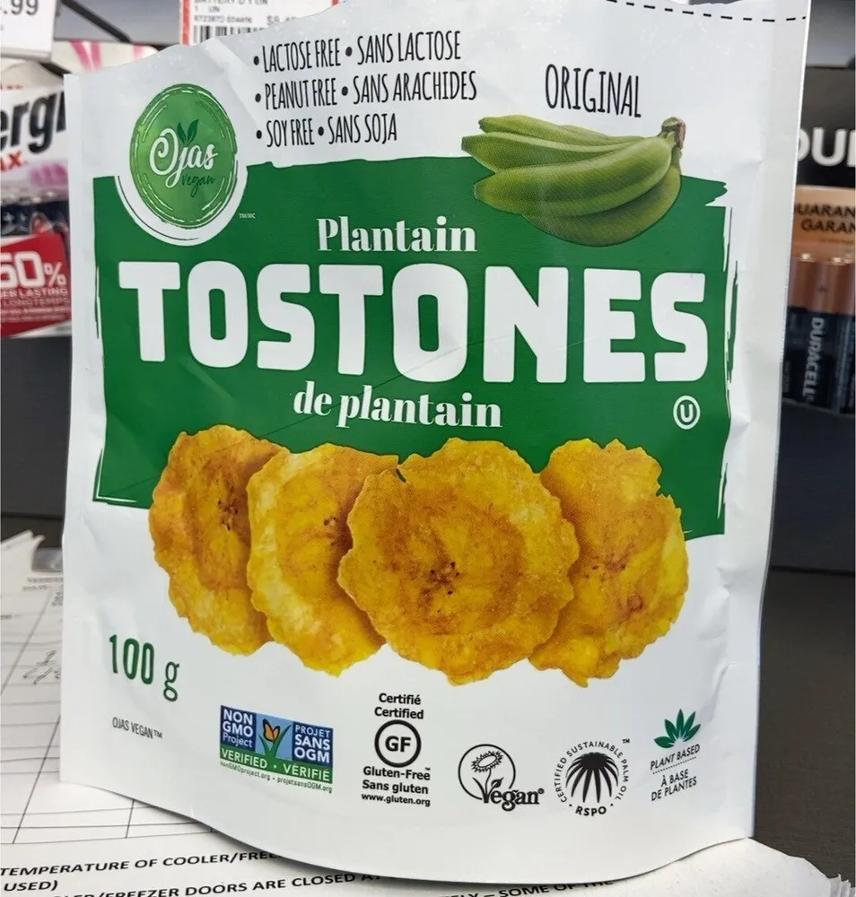 Plantain tostones