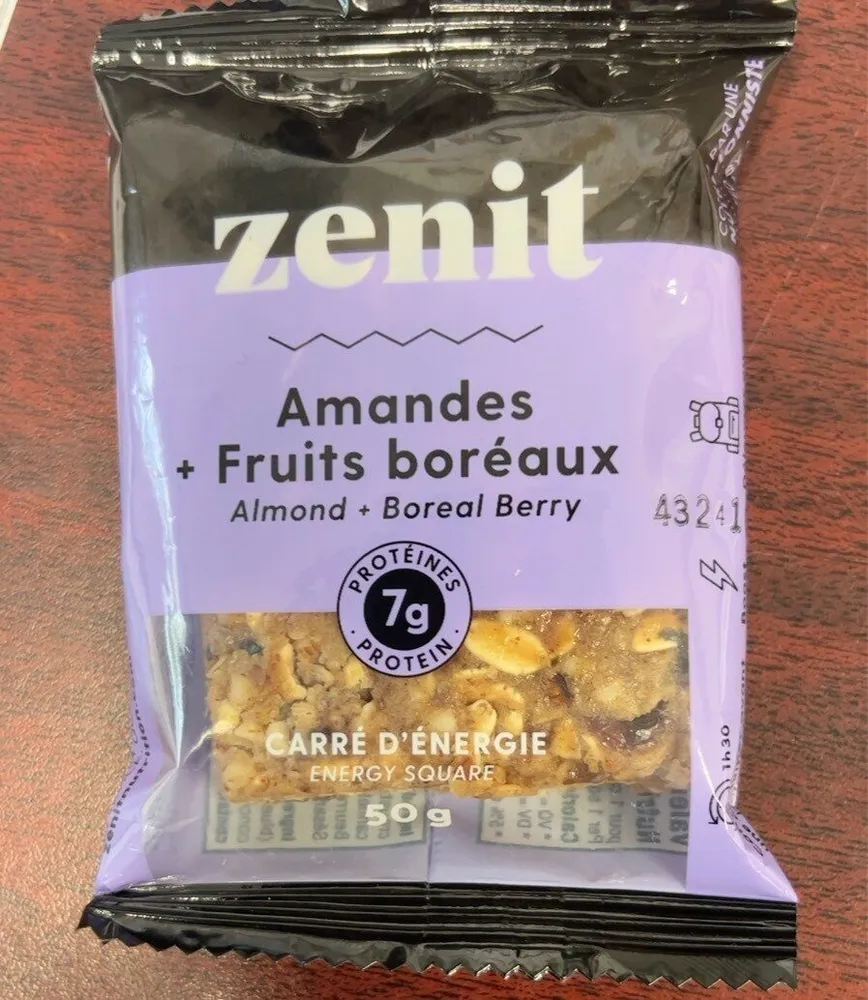Amandes et fruits boréaux