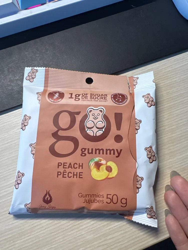 gummy peach
