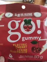 go! gummy ELECTRIC CHERRY Sour Gummies