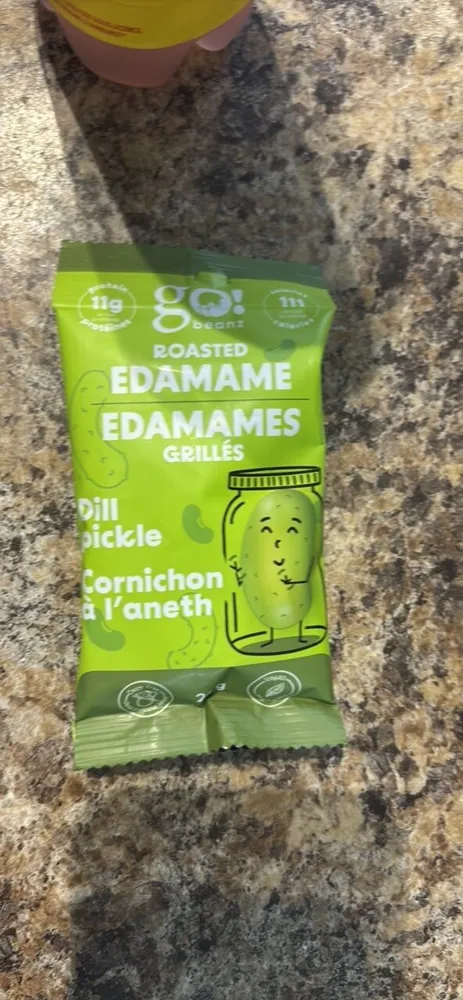 Roasted Edamame Dill Pickle