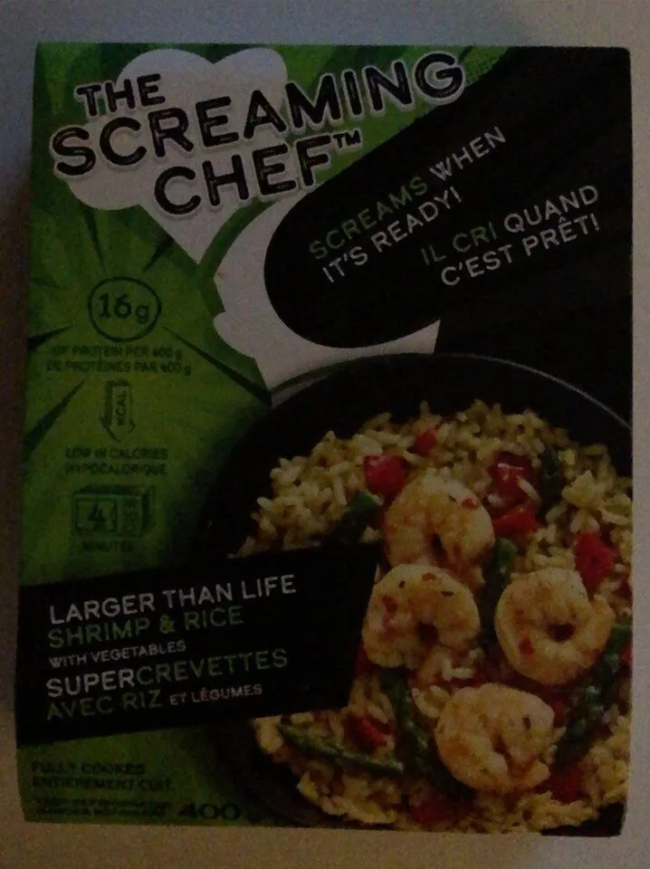 Larger Than Life Shrimp & Rice