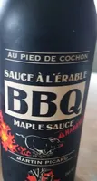 Sauce BBQ a l'érable