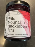 Wild Mountain Huckleberry Jam