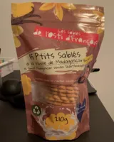 15 p'tits sablés à la vanille de Madagascar