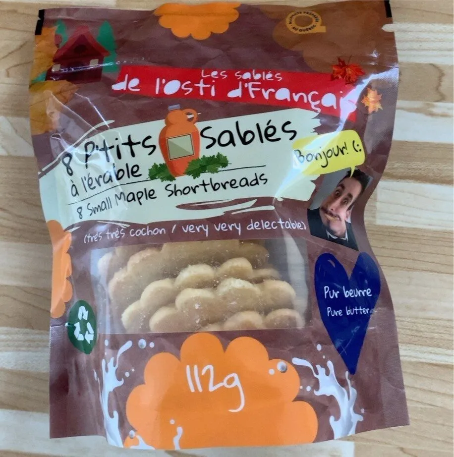 Sablés à l’érable