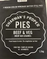 Beef & veg Pie