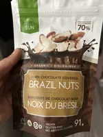 Dark Chocolate Covered Brazil Nuts