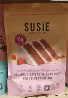 Susie mélange a gâteau velours rouge