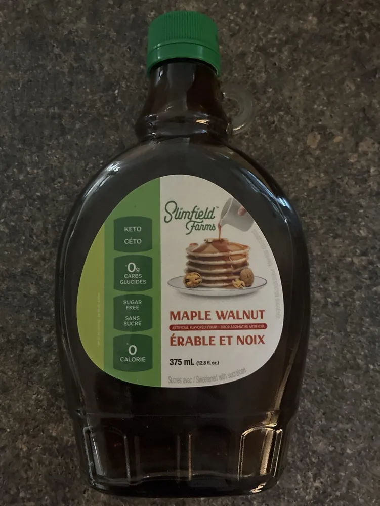 Artificial Flavored Maple Walnut Syrup