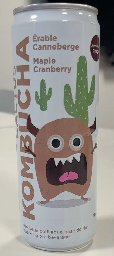 Cactus Kombucha Maple Cramberry