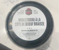minestrone a la cote de boeuf braisé