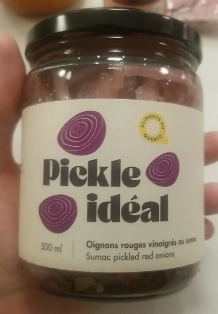 Oignons rouges vinaigrés au sumac