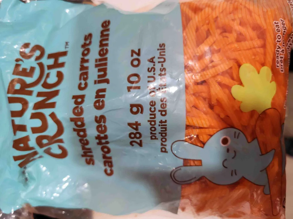 Shredded Carrots