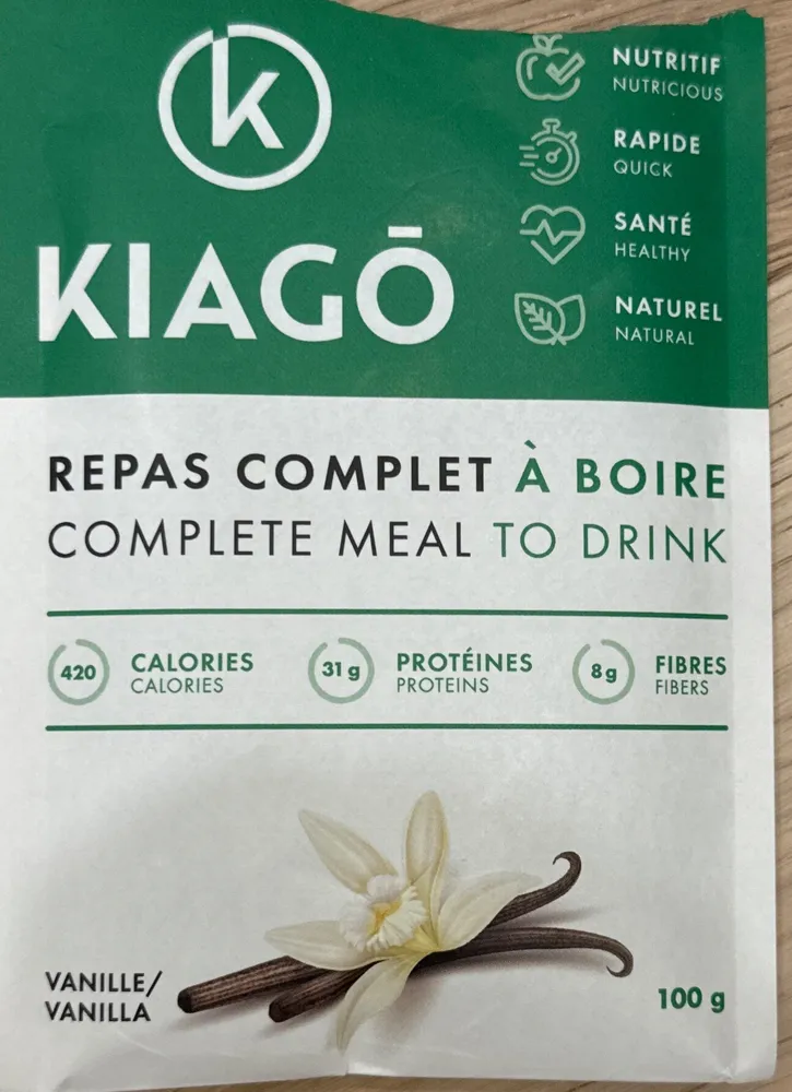 Repas complet à boire