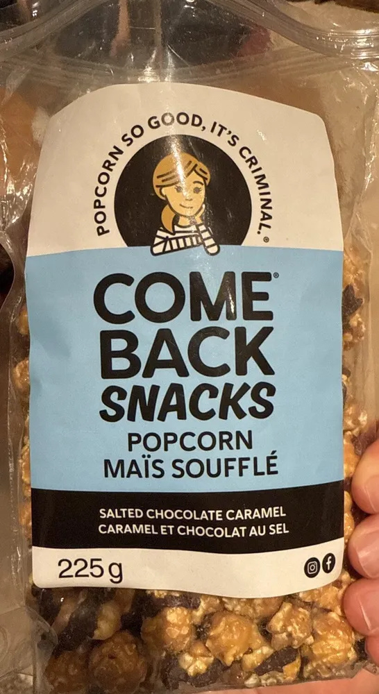 Salted Chocolate Caramel Popcorn